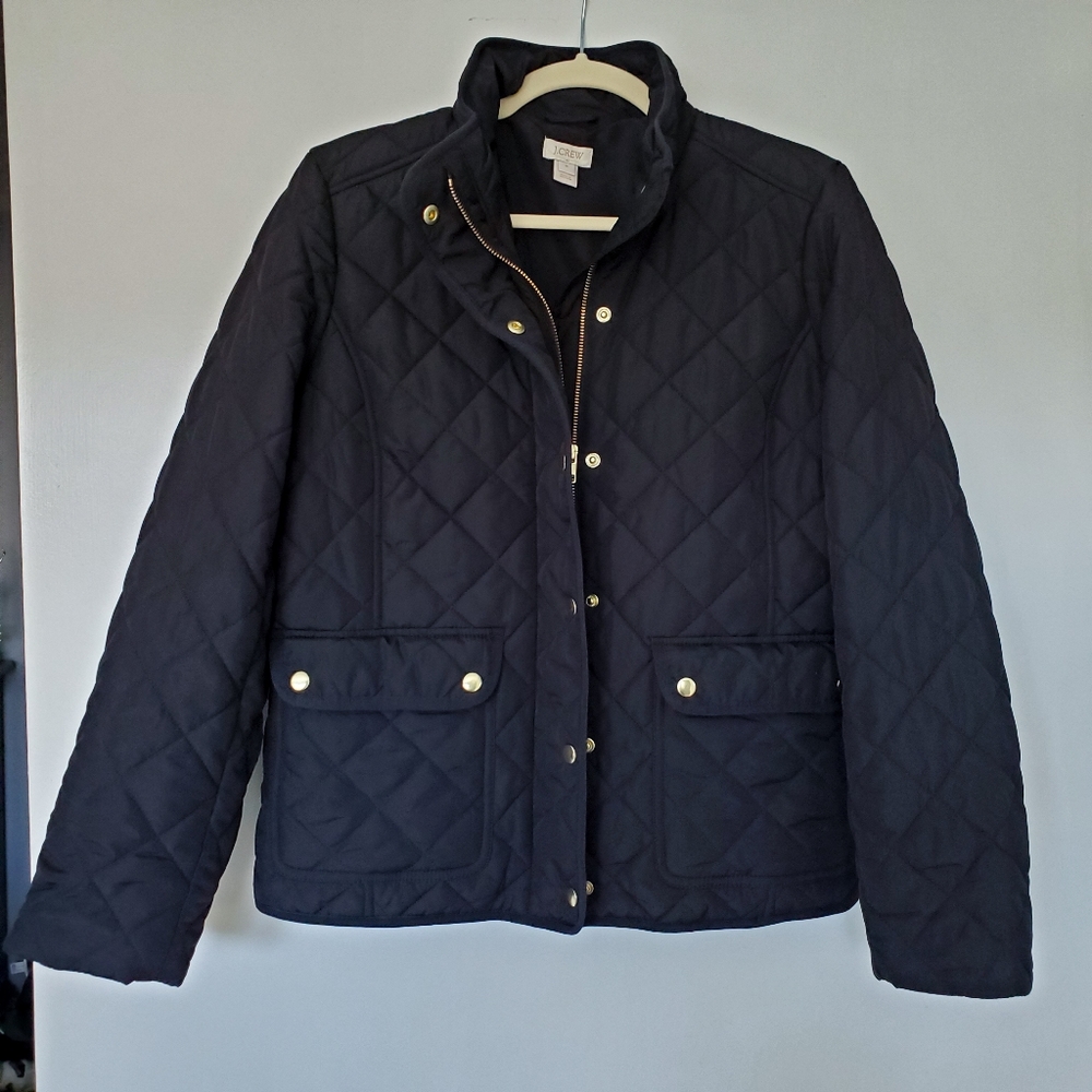 J Crew Factory Quilted Jacket